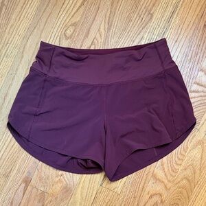 Lululemon Speed Up High-Rise Shorts 4"